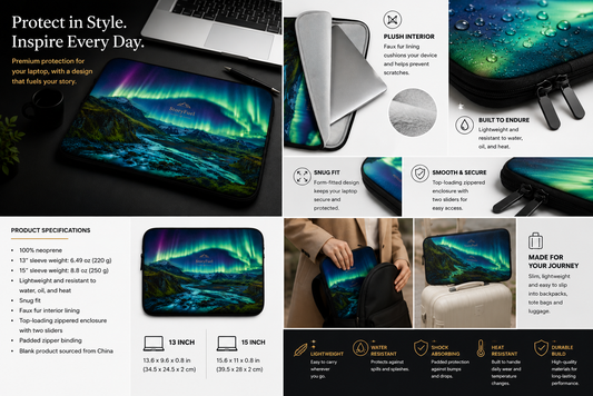 Collect Moments – Iceland Laptop Sleeve